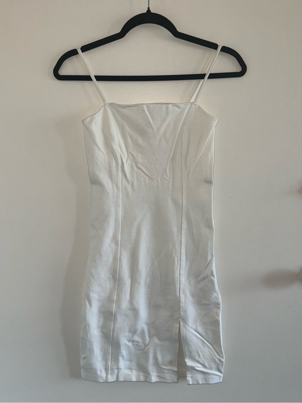 Forever 21 White Spaghetti Strap Mini Dress
